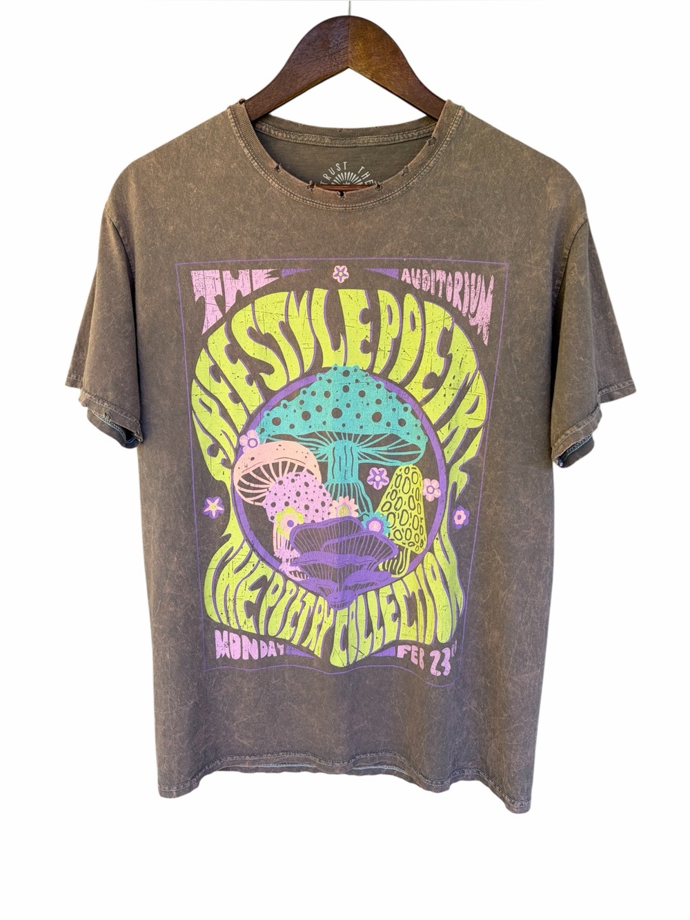 Trust the Universe Mushroom Graphic Tee Unisex